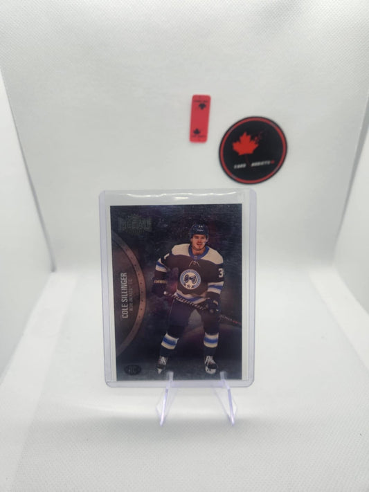 21-22 UD Skybox Metal Universe Rookies Cole Sillinger #161