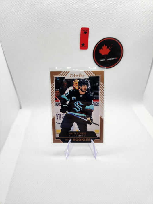 Matty Beniers Glossy Rookies #R-9