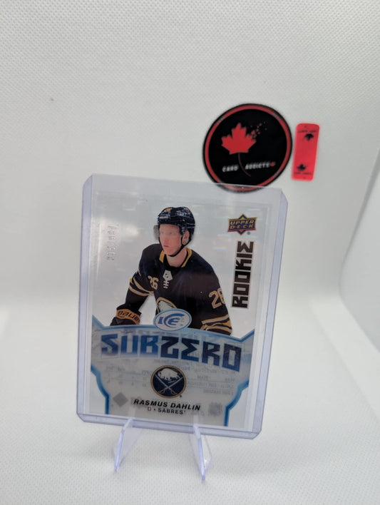 2018-19 Upper Deck Ice Sub Zero Rookie /999 Rasmus Dahlin #SZ-50 Rookie RC