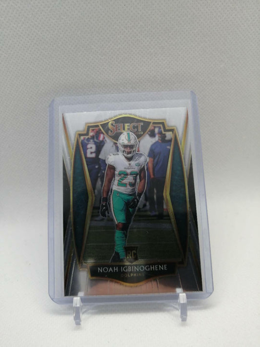 Noah Igbinoghene 2020 Panini Select PREMIER LEVEL Rookie Dolphins #193 🔥