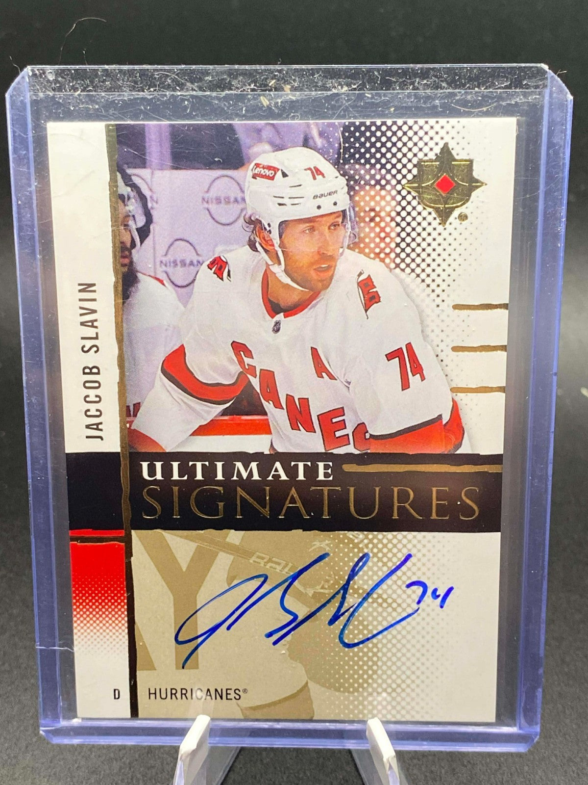 2024-25 Upper Deck Ultimate Collection Signatures Jaccob Slavin Auto #US-SL