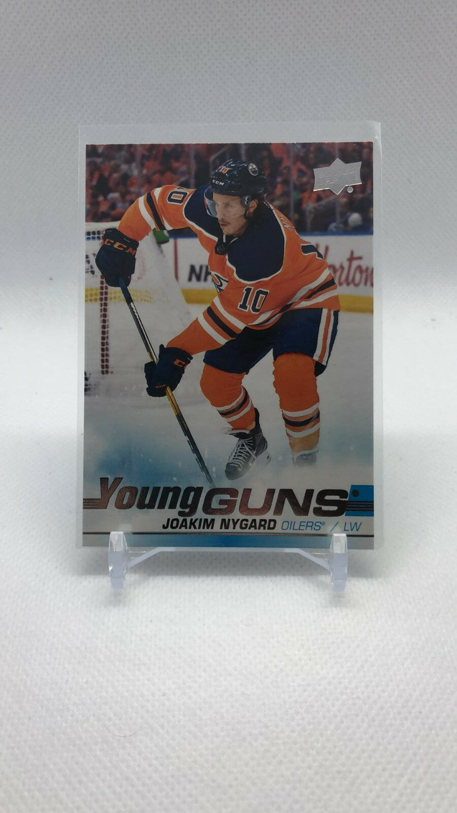 2019-20 UPPER DECK YOUNG GUNS RC JOAKIM NYGARD #213 EDMONTON OILERS YG