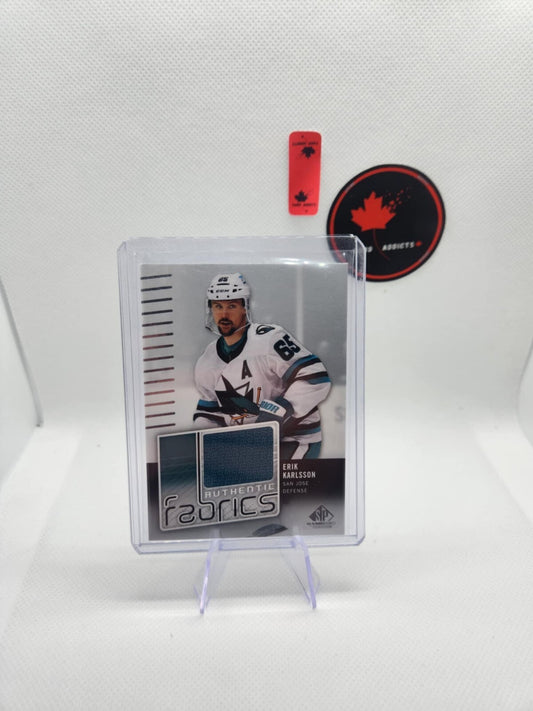 2022-23 SP Game Used Authentic Fabrics - Erik Karlsson JERSEY - San Jose Sharks