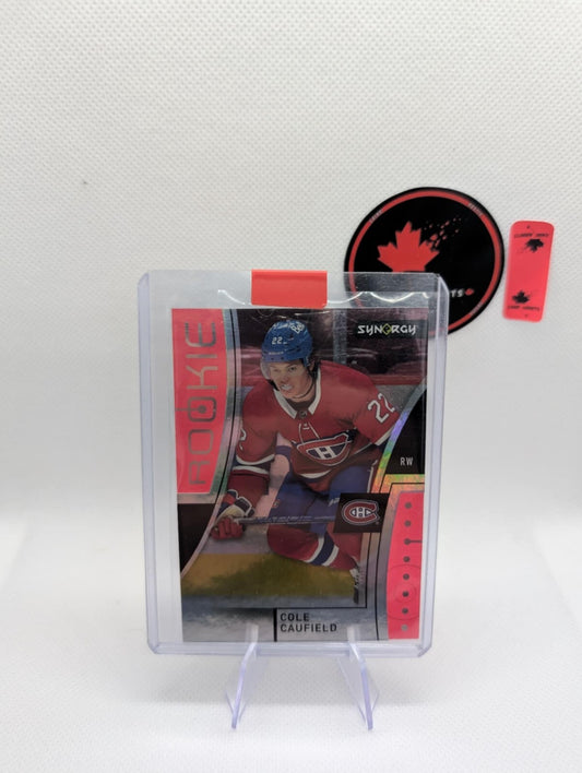 2021-22 Upper Deck Synergy Cole Caufield Rookie RC Montreal Canadiens