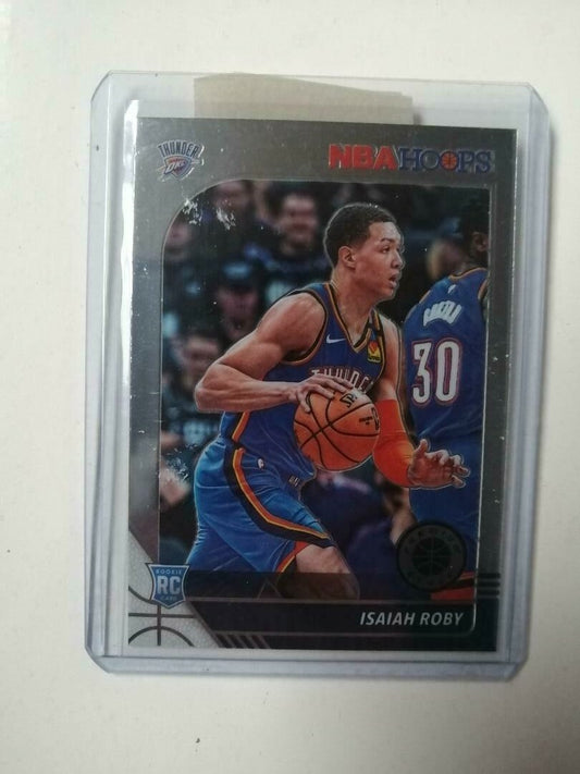 2019-20 NBA Hoops Premium Stock Isiah Roby Rookie Card RC #234 Thunder