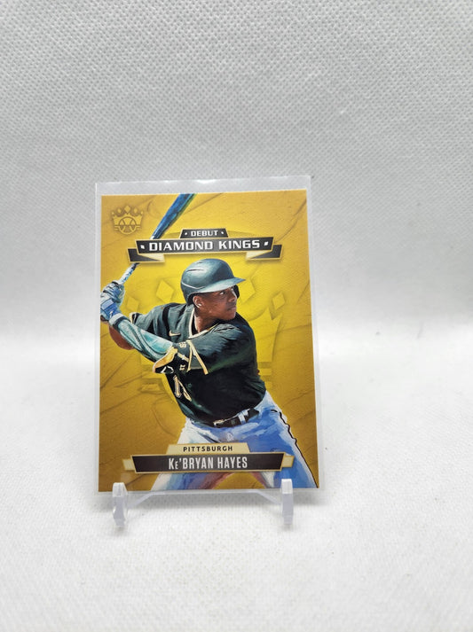 KE'BRYAN HAYES 2021 Diamond Kings DEBUT Rookie RC #DDK-PI Pittsburgh Pirates