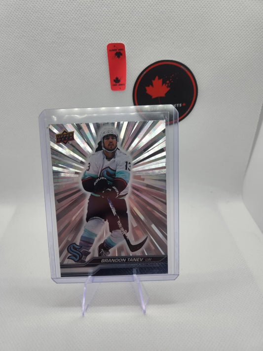 Brandon Tanev 2023-24 Upper Deck Series 2 Outburst Silver #402