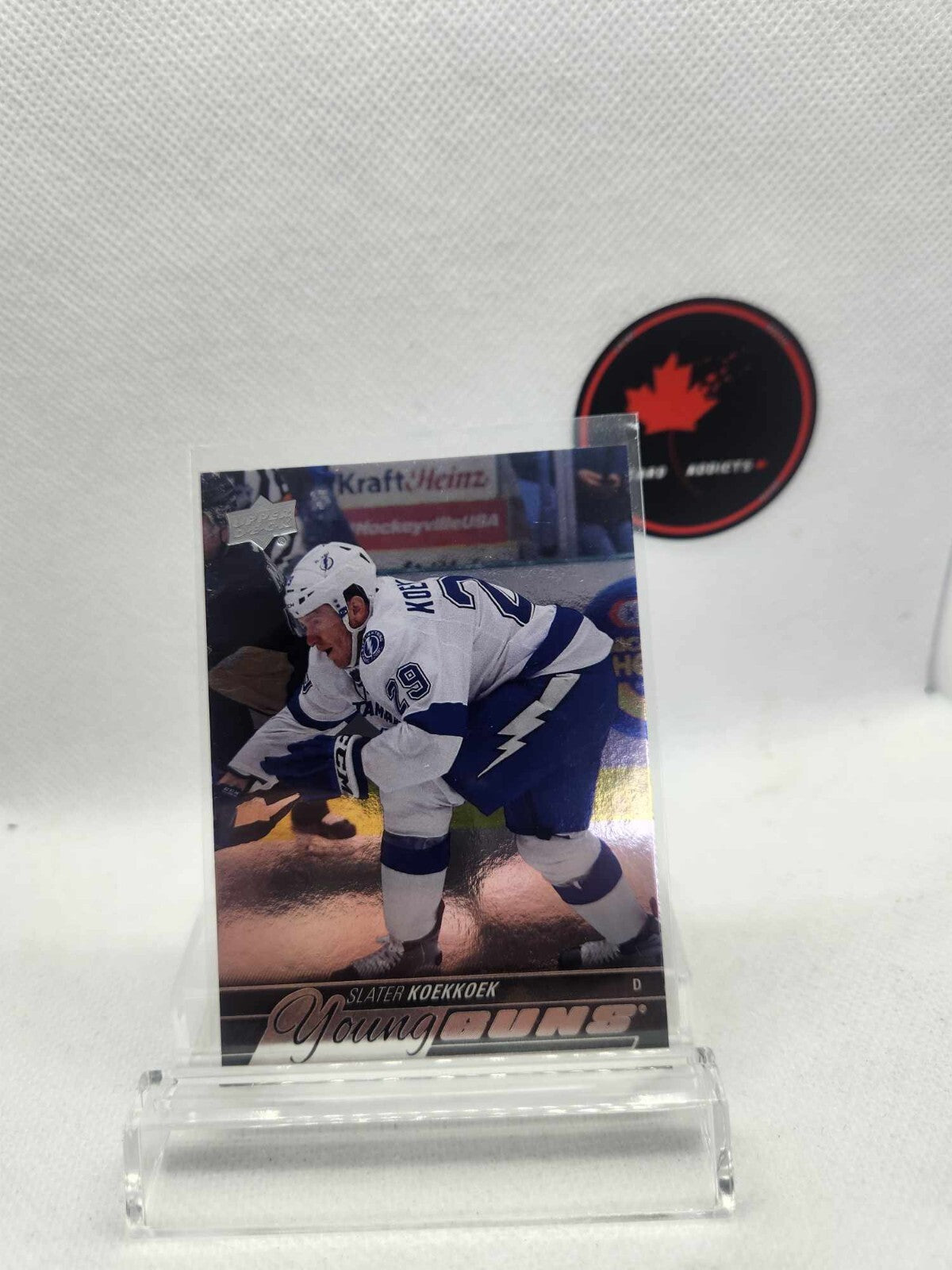 2015-16 Upper Deck Upper Deck Young Guns Slater Koekkoek Silver Foil