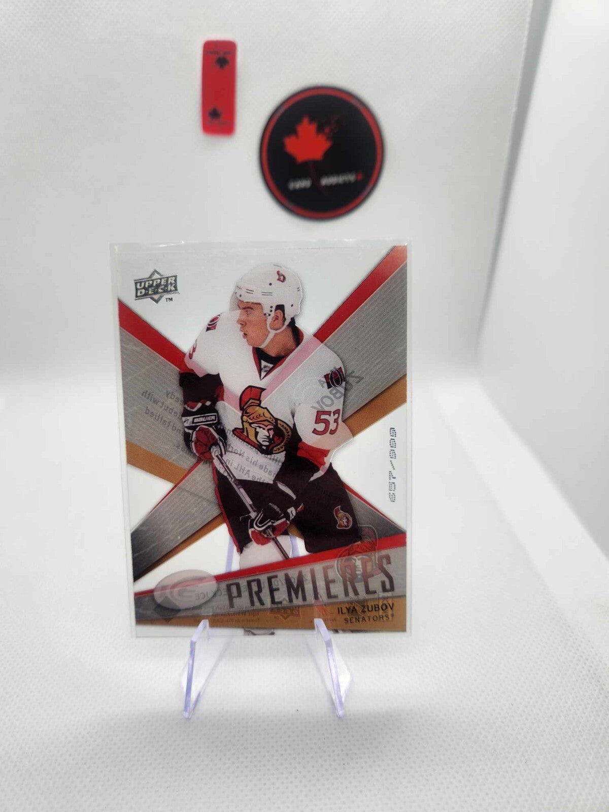 2008-09 Upper Deck Ice ILYA ZUBOV Ice Premieres rookie card #142 /999