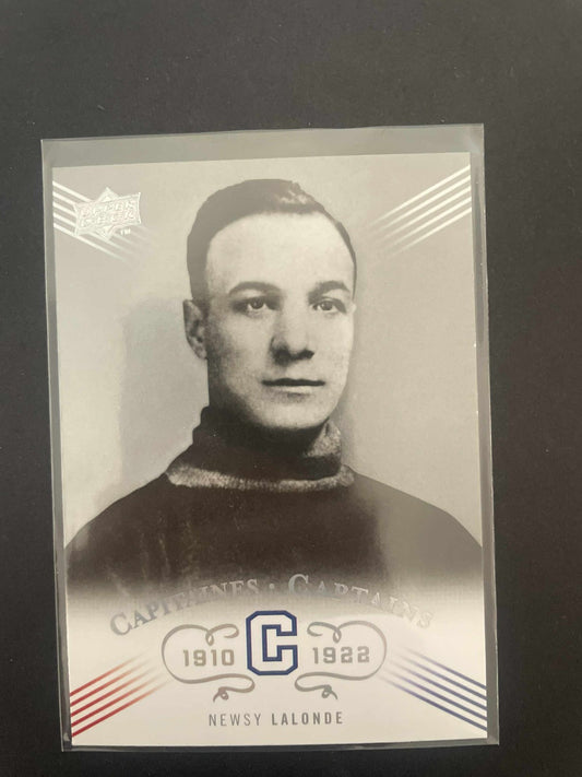2008-09 UPPER DECK CANADIENS CENTENNIAL SP CAPTAINS NEWSY LALONDE REF I