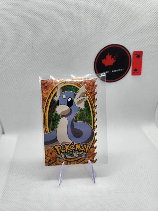 TOPPS Pokemon Dratini #10 Die Cut - 2000 Pokemon TV animation