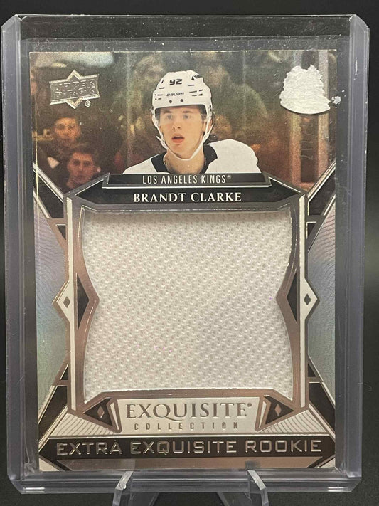 2022-23 Exquisite Collection Extra Exq Rookie JERSEY /349 Brandt Clarke - RC