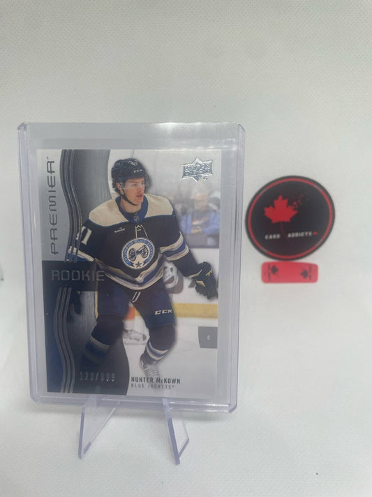 23/24 UD PREMIER HUNTER MCKOWN RC SP ROOKIE /399 #121