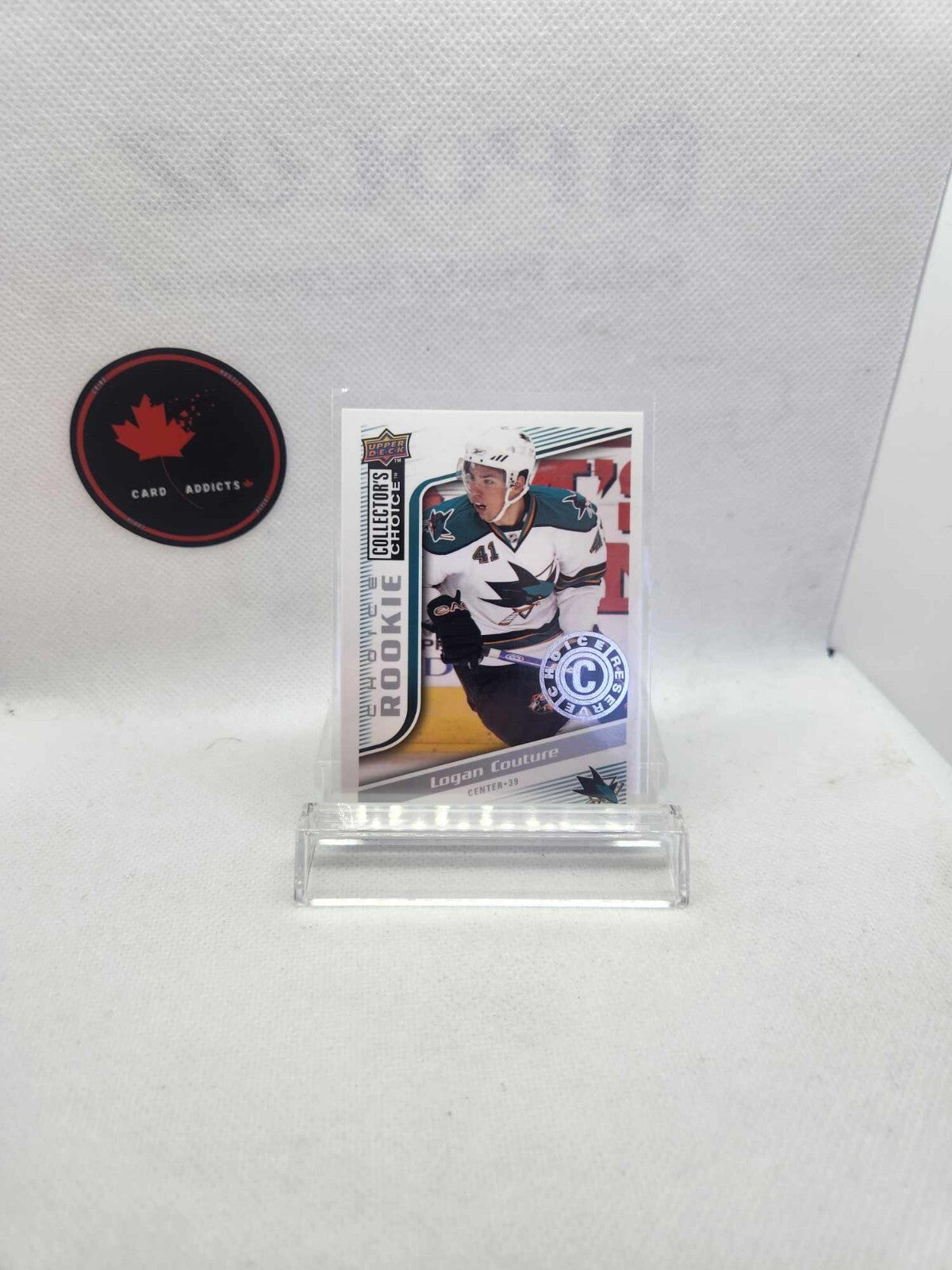 LOGAN COUTURE 2009-10 COLLECTORS CHOICE CHOICE RESERVE ROOKIE #288