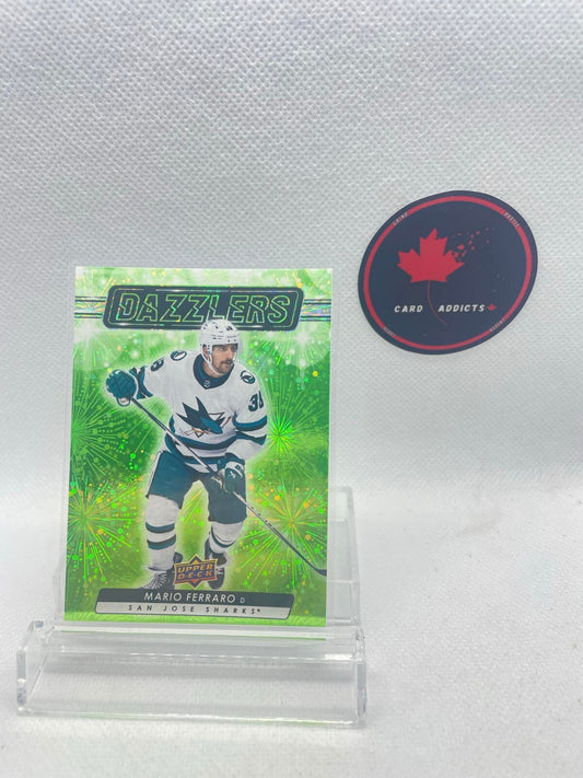 2023-24 UPPER DECK GREEN DAZZLERS MARIO FERRARO