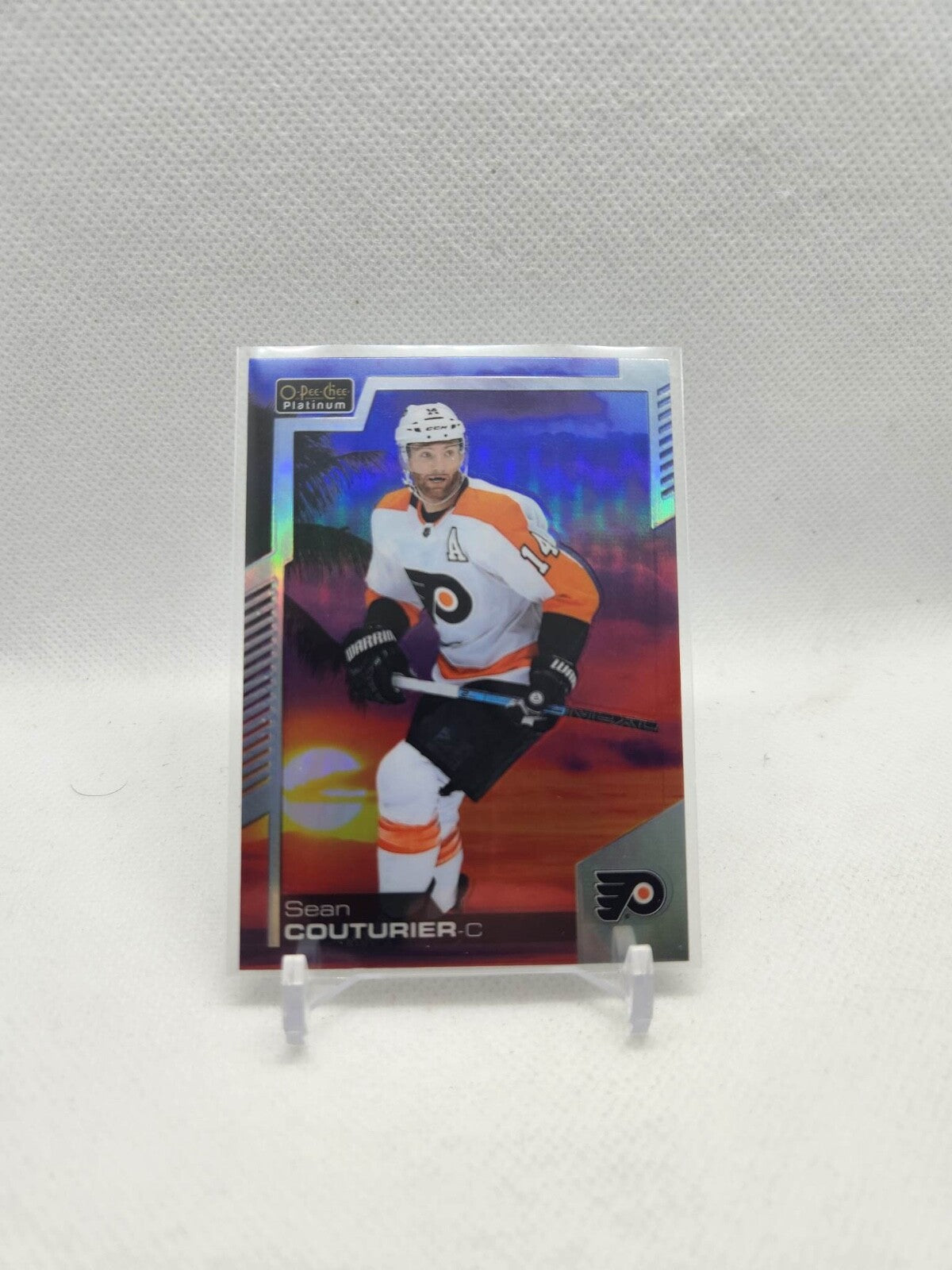 Sean Couturier 2020-21 O-Pee-Chee Platinum Sunset 64 Philadelphia Flyers