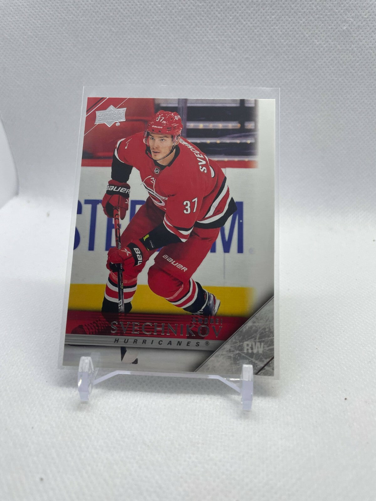 2020-21 UD Extended Series 05-06 Retro Tribute Andrei Svechnikov Carolina