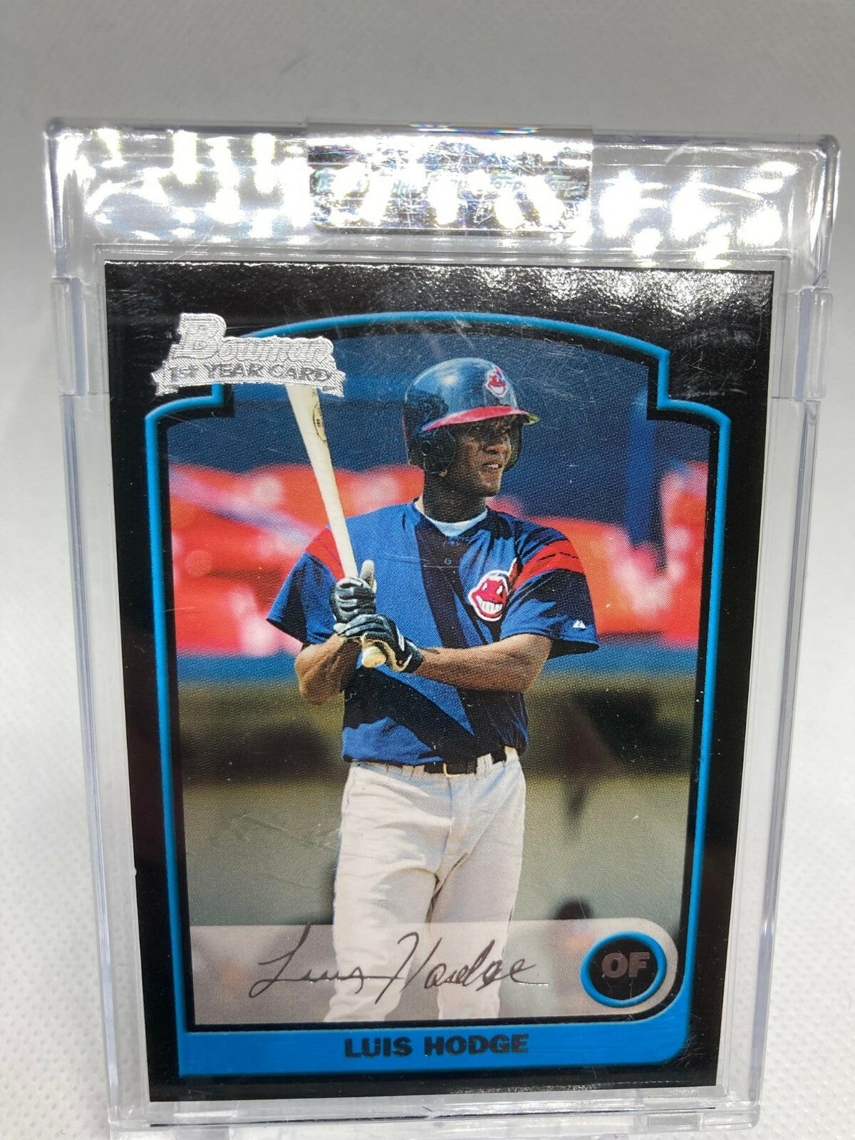 2003 BOWMAN CHROME - LUIS HODGE #234 RC CLEVELAND INDIANS