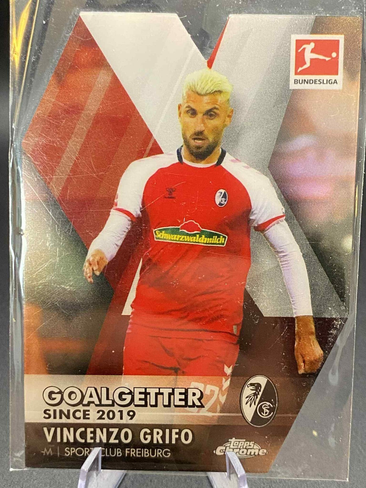 Vincenzo Grifo 2020-21 Topps Chrome Bundesliga Goalgetter Card #DD-VG