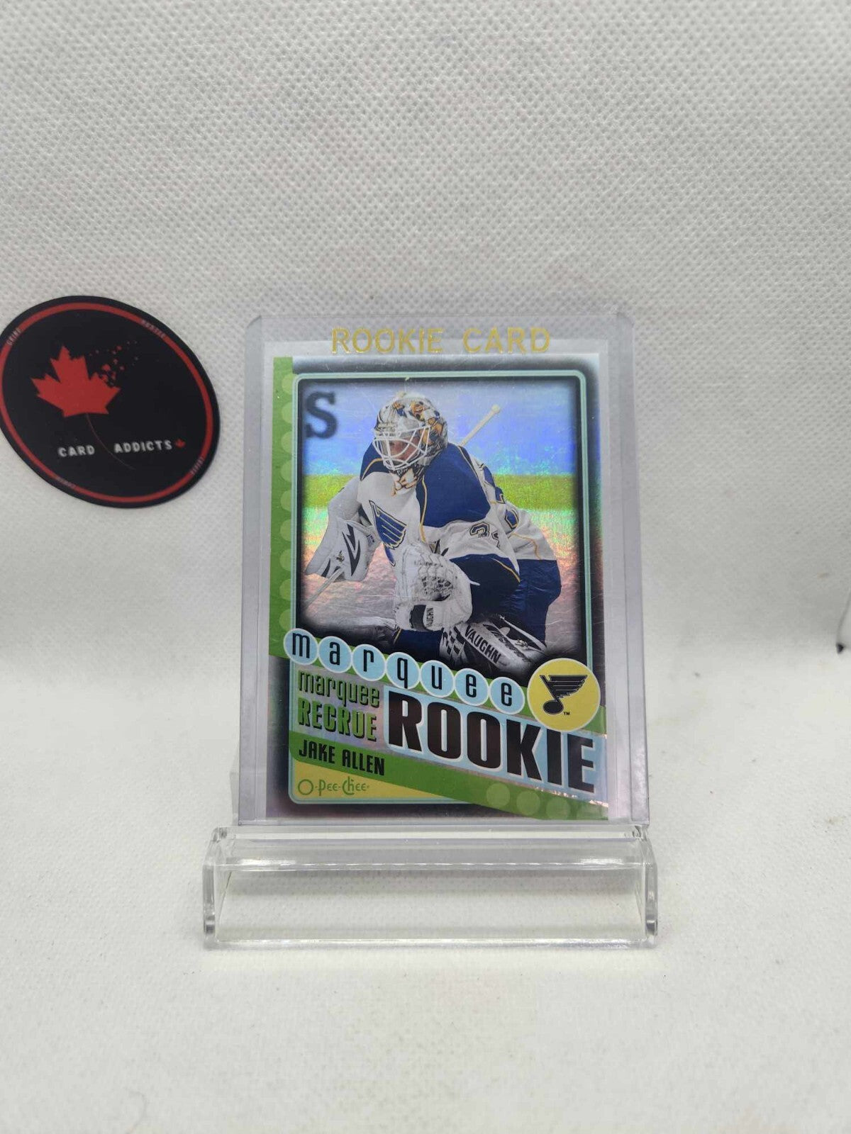 2012-13 O-Pee-Chee Marquee Rookie Jake Allen Rookie #590