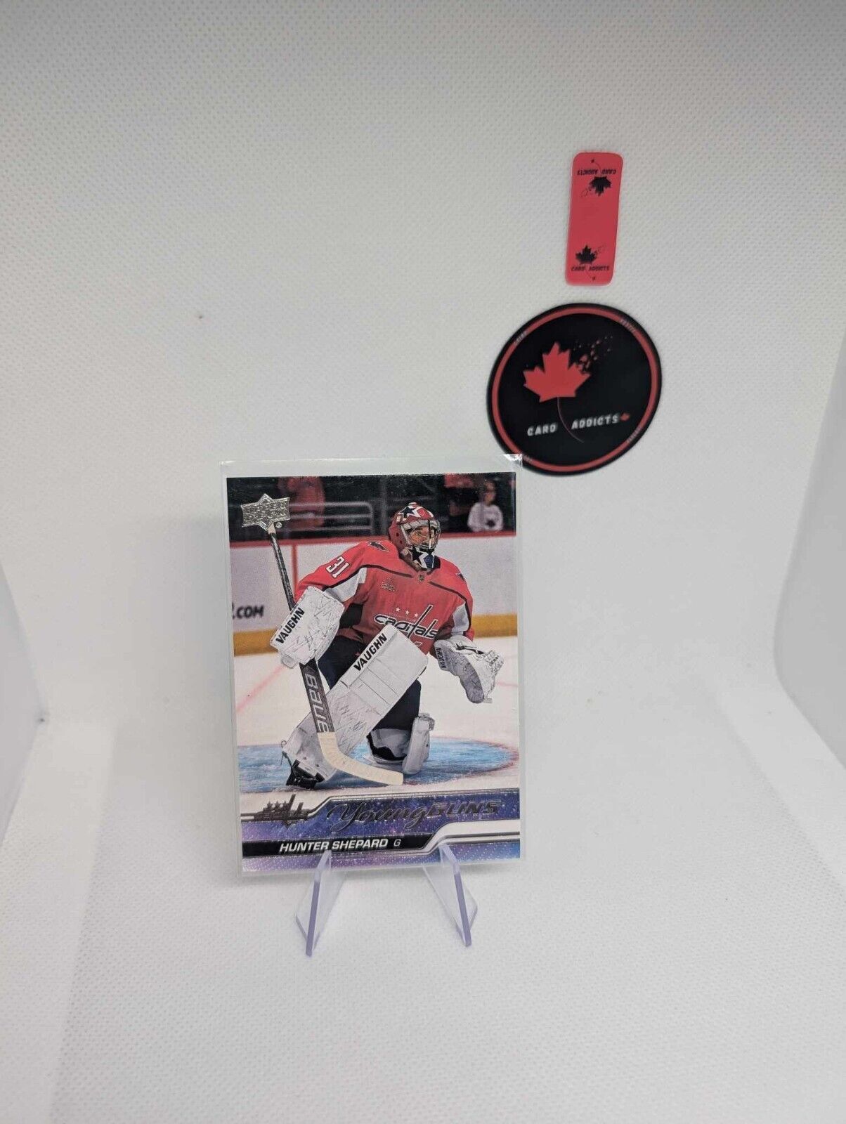 HUNTER SHEPPARD 2023/24 Young Guns Upper Deck #491 ROOKIE YG RC Washington Caps
