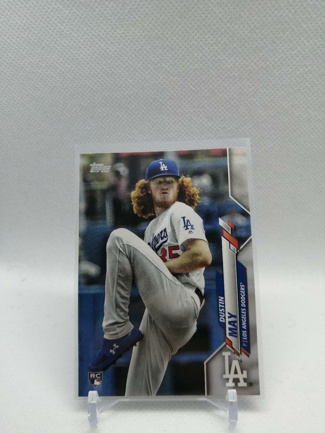 Dustin May 2020 Topps Base Rookie RC #235 Los Angeles Dodgers