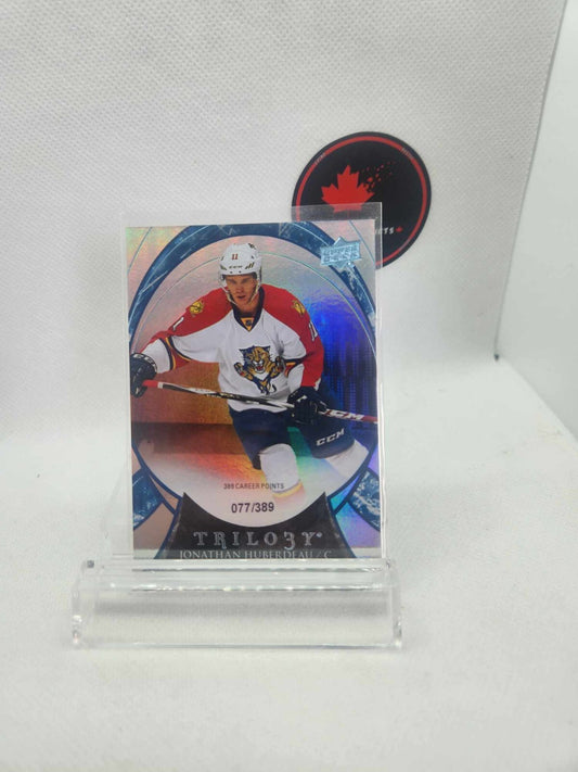 15-16 Trilogy RAINBOW BLUE /389 Jonathan HUBERDEAU #39 - Panthers