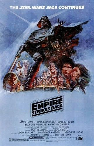 Star Wars Movie Poster 11x17 The Empire Strikes Back
