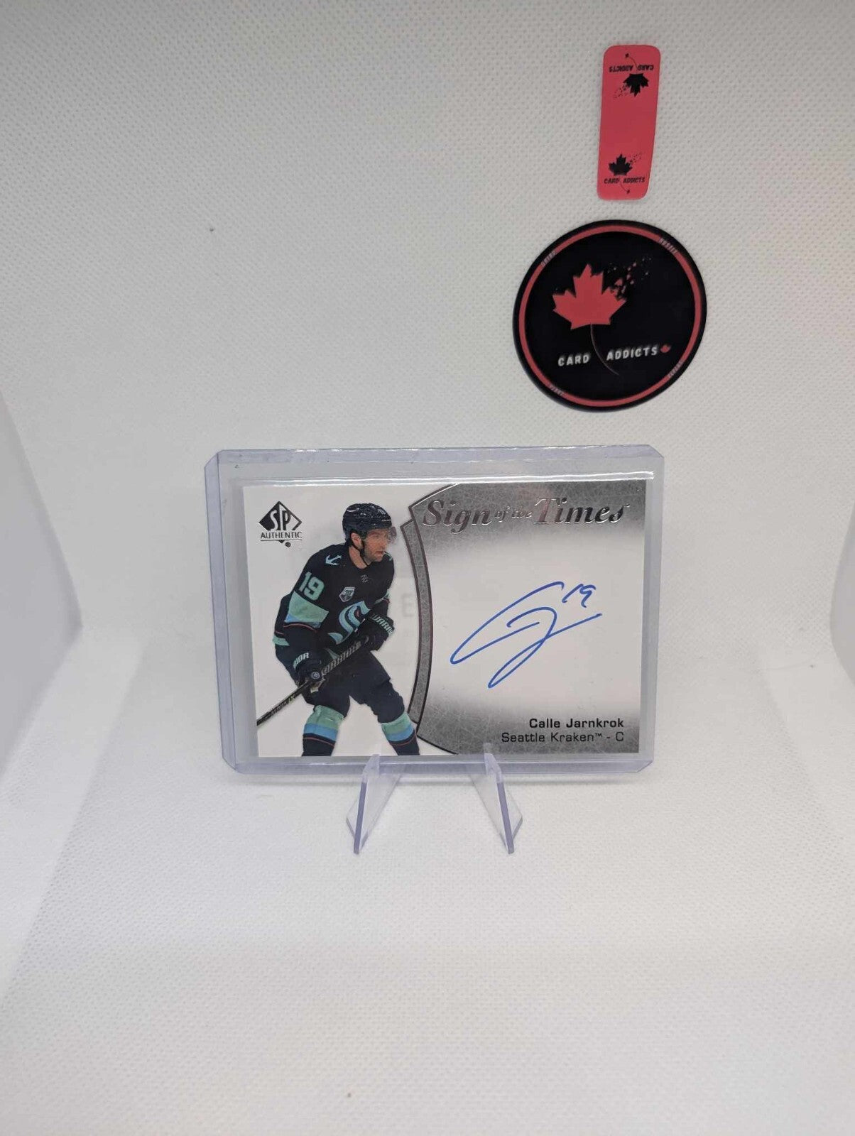 Calle Jarnkrok - Auto / Sign Of The Times SP Authentic Upper Deck Card