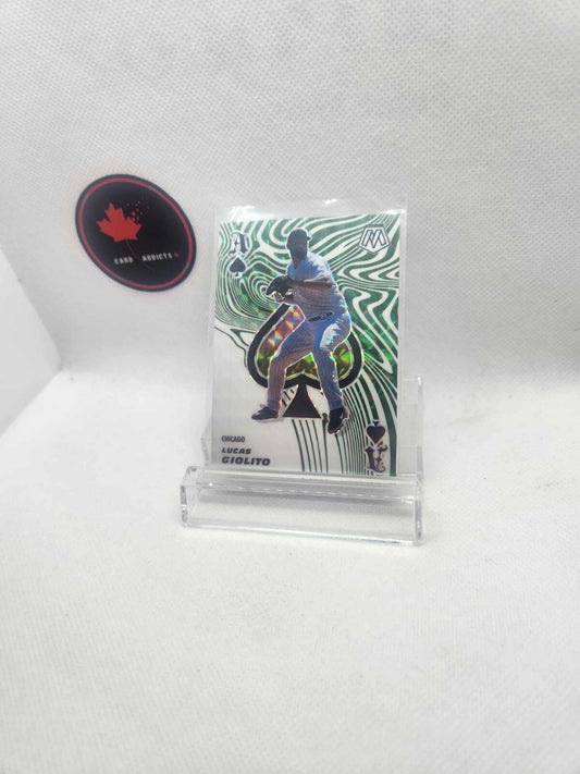 2021 Panini Mosaic LUCAS GIOLITO Aces Green Prizm Parallel #15