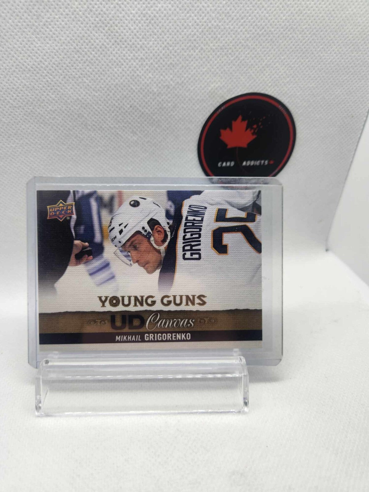 2013-14 Upper Deck Canvas #C101 Mikhail Grigorenko Young Guns
