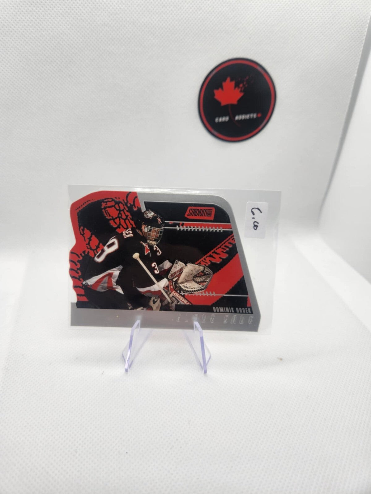 2000-01 Topps Stadium Club Glove Save # GS8 Dominik Hasek