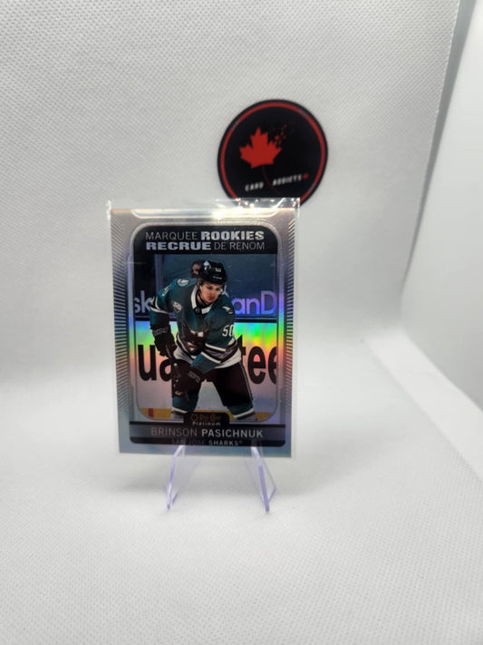 Brinson Pasichnuk Rookie Marquee Rainbow 2021-22 O-Pee-Chee Platinum #245