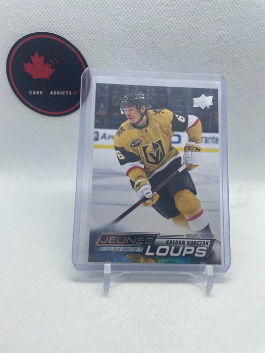 Kaedan Korczak French Young guns / Jeunes Loups