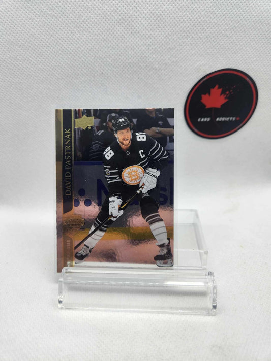 2020-21 20/21 Upper Deck SILVER FOIL #695 David Pastrnak Boston Bruins ALL STAR