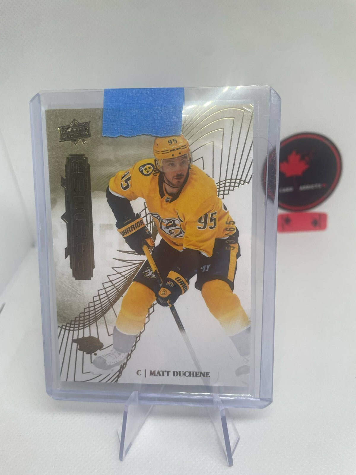 2022/23 Upper Deck Premier MATT DUCHENE GOLD PREDATORS /65