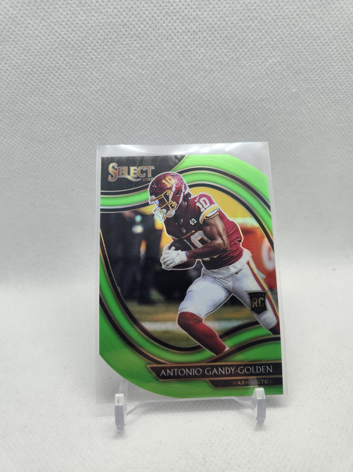 Antonio Gandy-Golden 2020 Select Prizm Neon Green Die Cut #383 RC