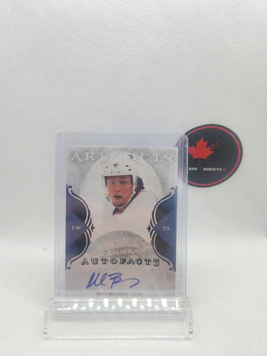 2011-12 Upper Deck Artifacts Matt Beleskey Autofacts