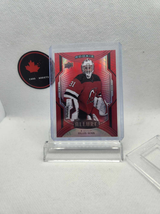 2020-21 Upper Deck Allure Gilles Senn RC #132 Red Rainbow Devils