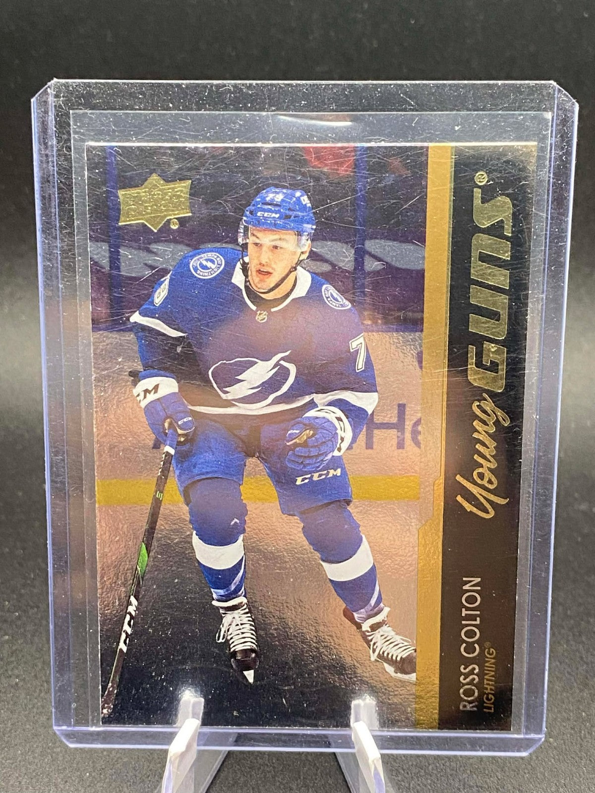 2021 22 Ross Colton Young Guns Silver Foil SP! #224 Lightning