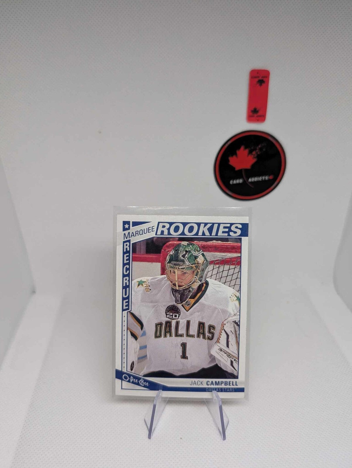 2013-14 O PEE CHEE MARQUEE ROOKIE Jack Campbell Rookie Dallas Stars #599
