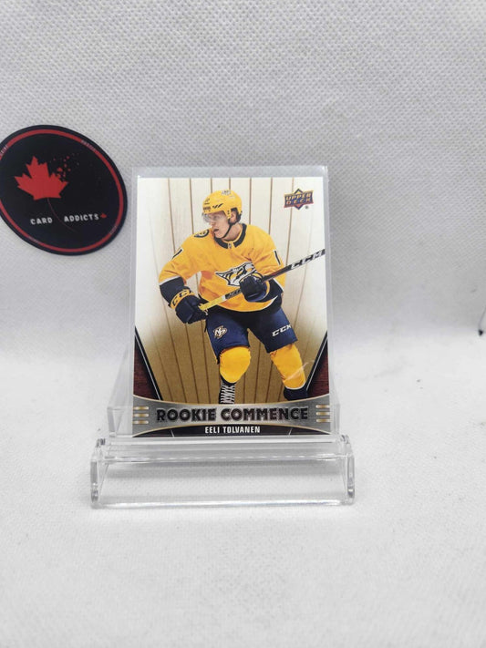 2018-19 Upper Deck Eeli Tolvanen Rookie Commence RC Predators