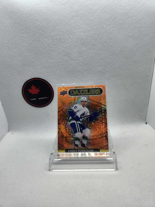 2021-22 UPPER DECK VASILY PODKOLZIN ORANGE DAZZLERS #DZ-94