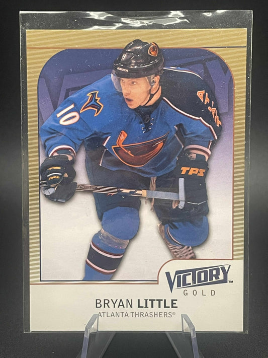 2009-10 Upper Deck Victory BRYAN LITTLE #6 Base Gold REF I