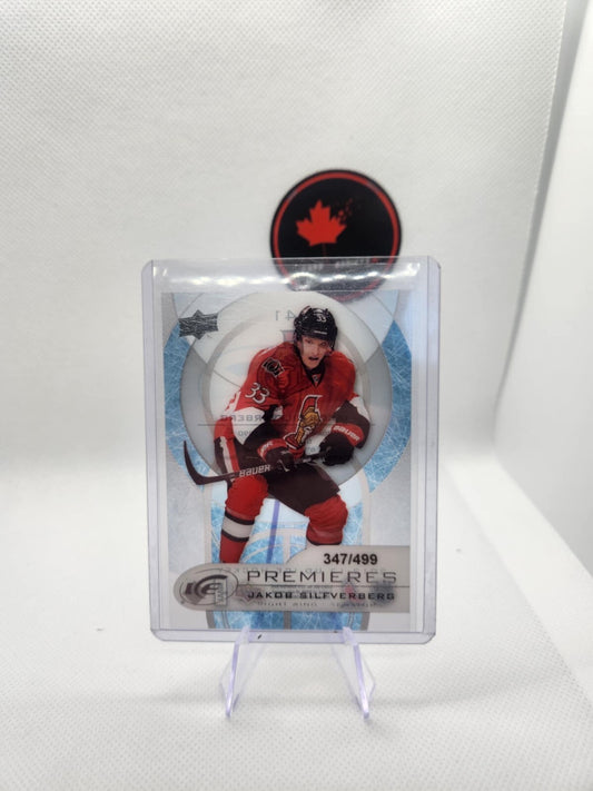Jakob Silfverberg Ice Premieres 2012 13 Rookie rc /499 # 41