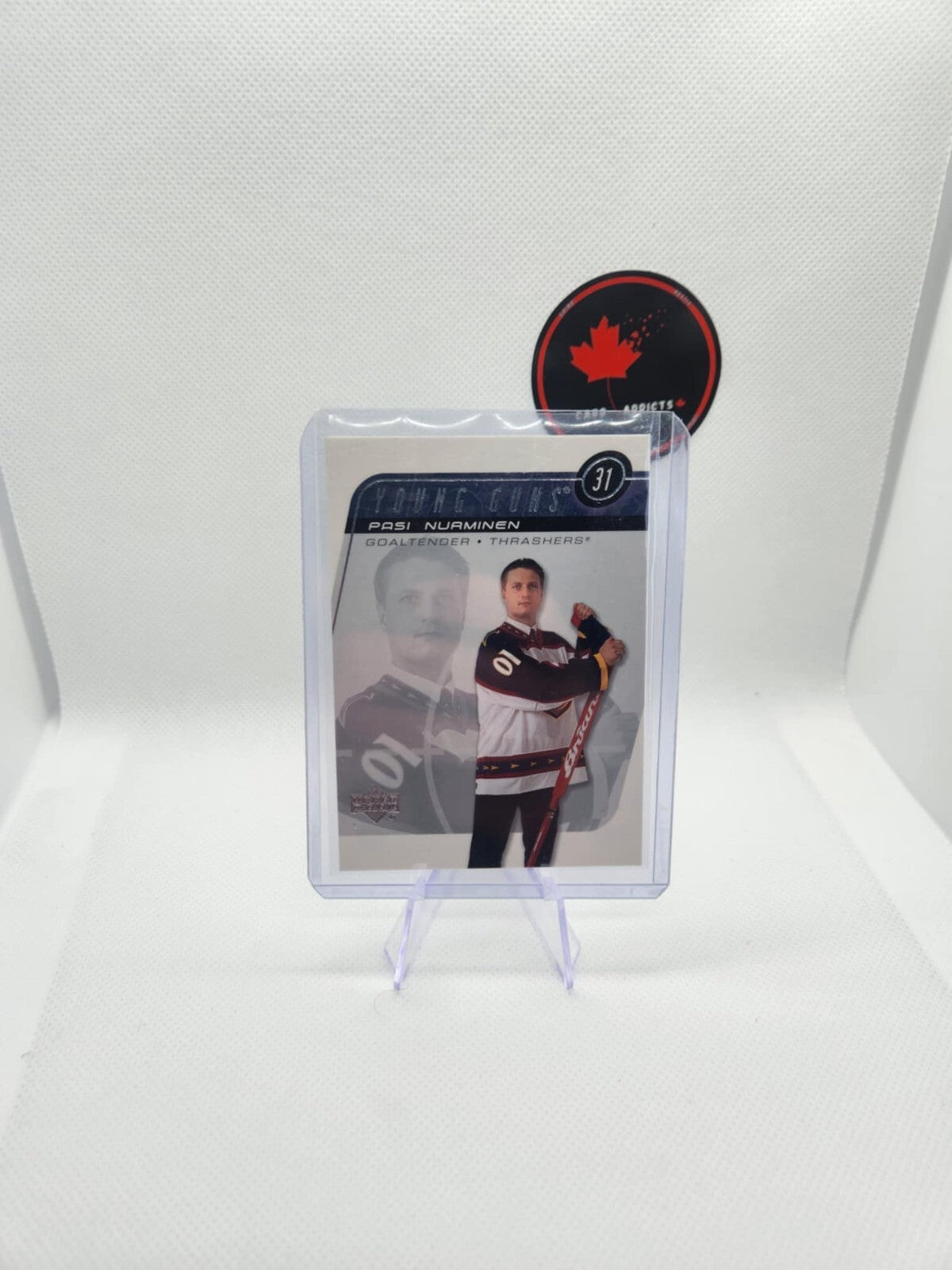 2002-03 Upper Deck Young Guns Rookie Card # 197 Pasi Nurminen