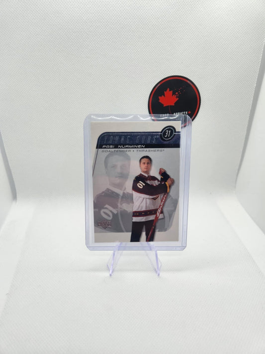 2002-03 Upper Deck Young Guns Rookie Card # 197 Pasi Nurminen