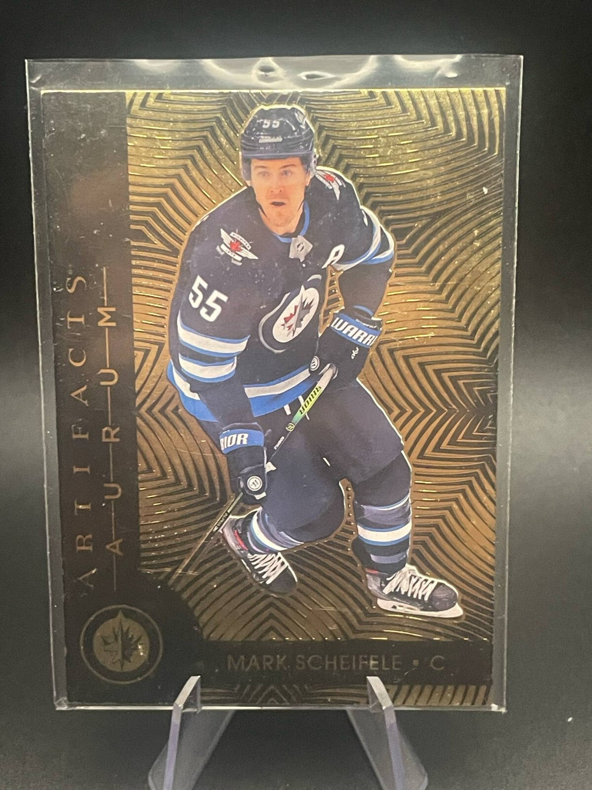 Mark Scheifele 2020-21 Artifacts Aurum Unscratched