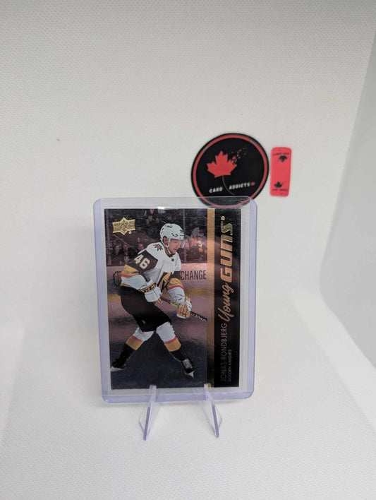 2021-22 Upper Deck Series 2 Young Guns Silver Foil Jonas Rondbjerg #460