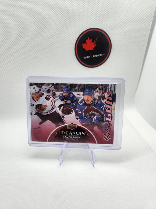 Sampo Ranta #C230 Young Guns Canvas 2021-22 Colorado Avalanche 4 available